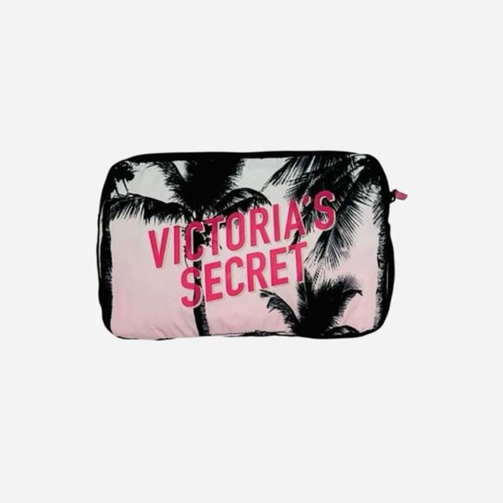 Victoria's Secret Tease Dreamer Packable Backpack Tote‎ Palm Trees Beach Bag - Picture 2 of 3